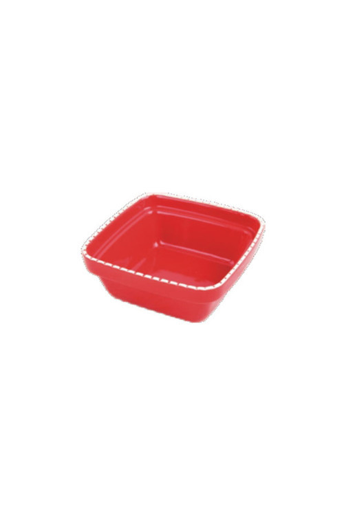 NOVAPAZR Dog Square Ceramic Bowl 550 (174527) Ml -Red