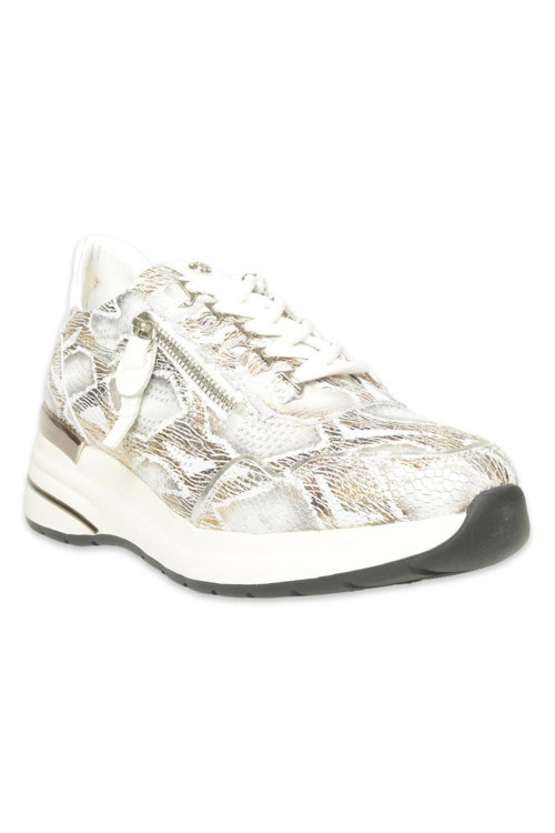 D26Ya-3235 Günlük Sneakers Gümüş Kadın Spor Ayakkabı