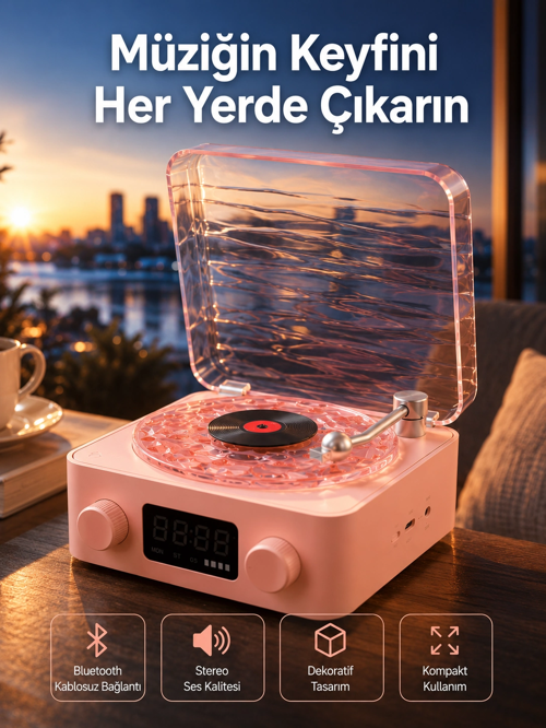 Kristal Netliğinde Ses – Gece Işıklı Hoparlör Yeni Nesil