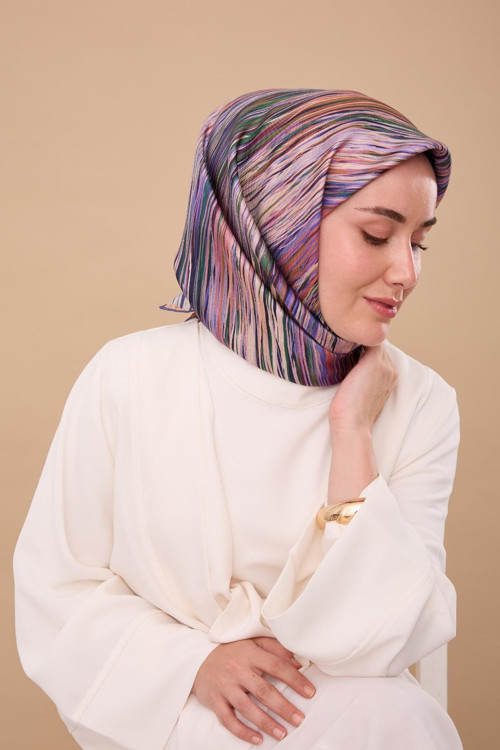 Twill İpek Eşarp 11484-18
