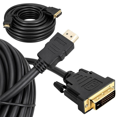 PHILIPS SWV7436/93 HDMI to DVI 24+1 Görüntü Kablosu Full HD - 8Metre