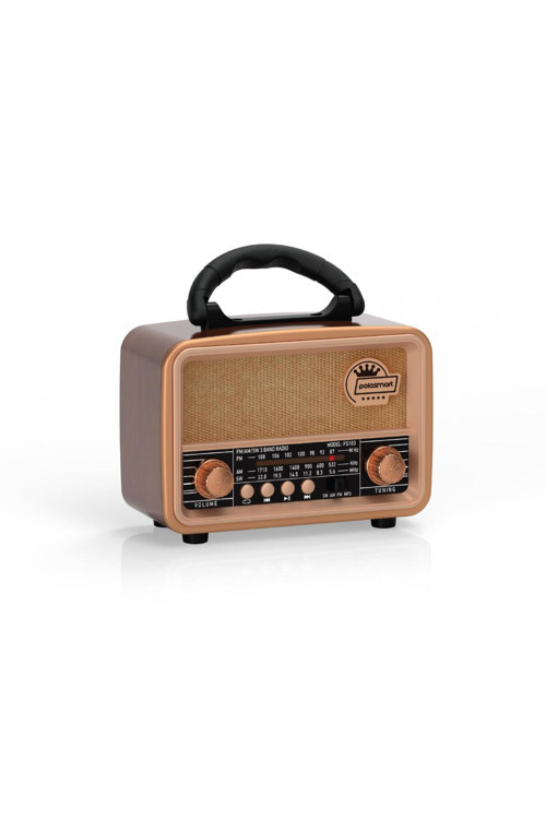 FS103 Nostaljik Radyo Kahverengi