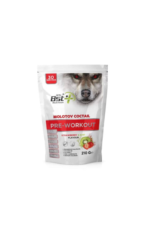 Eco Molotov Coctail 210 gr (ÇİLEK- KİVİ) Pre Workout