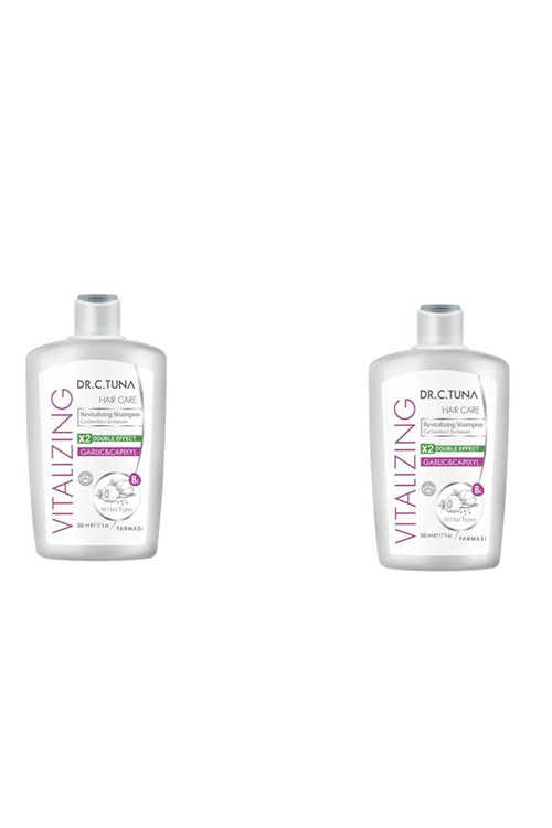 Dr. C. Tuna Canlandırıcı Sarımsaklı Şampuan-500 Ml 2X Adet