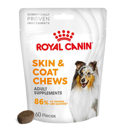 Skin&Coat Chews Deri ve Tüy Sağlığını Destekleyen Tamamlayıcı Ödül Maması 3*240g (3 Adet)