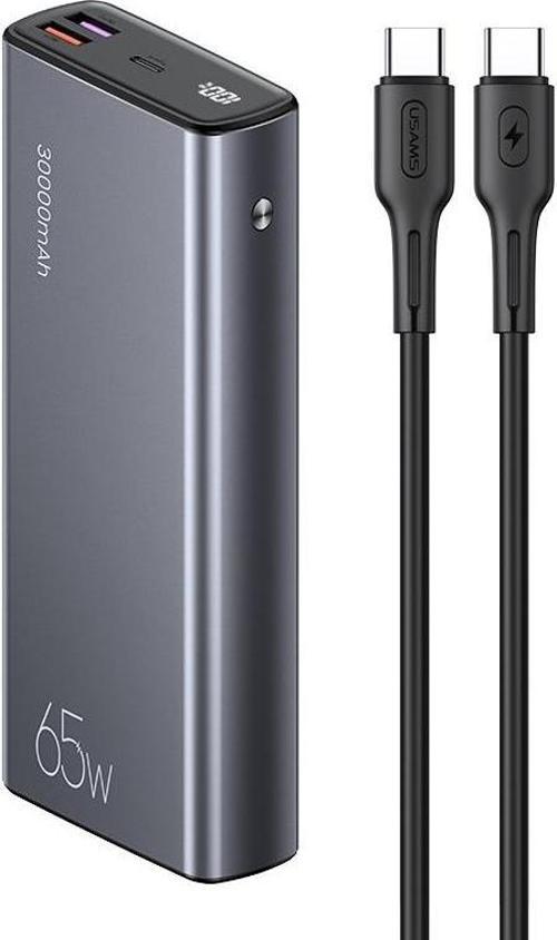 30.000 Mah 65W Çıkış Gücü Çift QC 3.0+ PD Hızlı Şarj Edilebilen Powerbank CD165