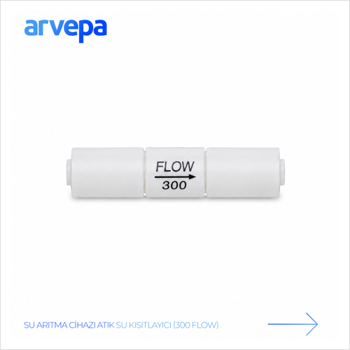 Su Arıtma Cihazı Atık Su Kısıtlayıcı Restriktör (300 Flow) - Uzun Ömürlü