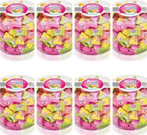 İbon Sütlü Meyveli Şeker 1kg x 8 Adet