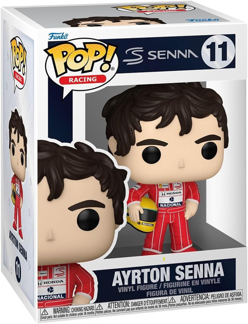 Pop Racing: Mclaren - Ayrton Senna - Koleksiyon Vinil Figür - Hediye Fikri - Resmi Ürün - Çocu