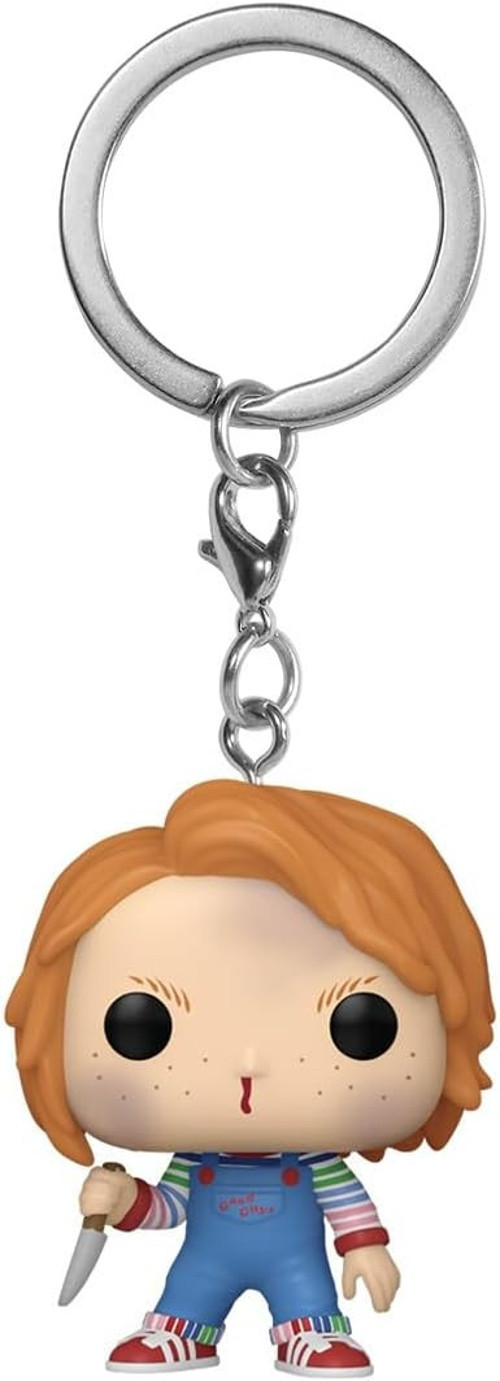 Pop! Anahtarlık: Korku - Chucky Franchise Yenilik Anahtarlık - Koleksiyon Mini Figür - Çorap D