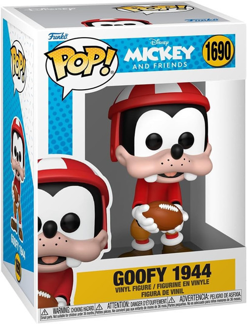 Pop! Disney: Goofy Through The Ages - 1944 - Vinil Koleksiyon Figürü - Hediye Fikri - Resmi Ti