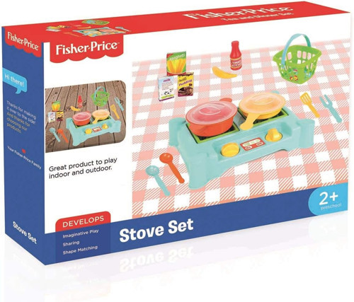 Fisher Price Cooker Set Renkli 1+
