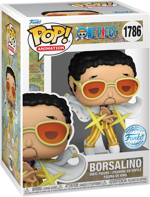 Pop! Animasyon: One Piece - Borsalino - Vinil Koleksiyon Figürü - Hediye Fikri - Resmi Ticari