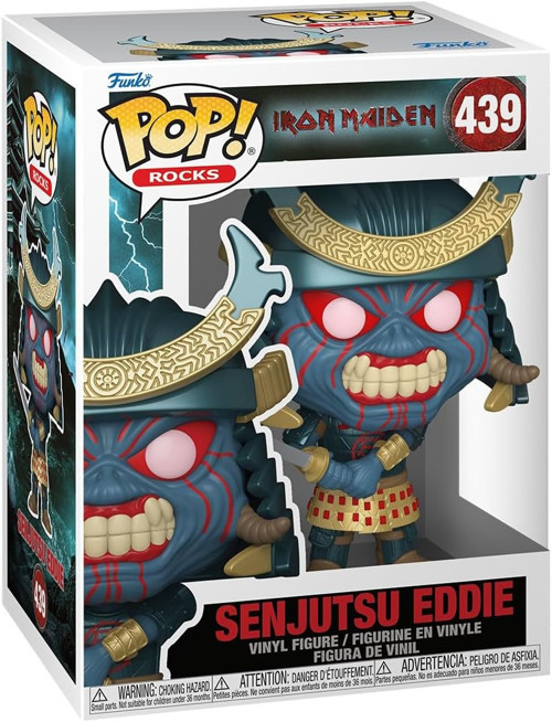 Pop Rocks: Iron Maiden - Senjutsu Eddie - Koleksiyon Vinil Figür - Hediye Fikri - Resmi Ürün -