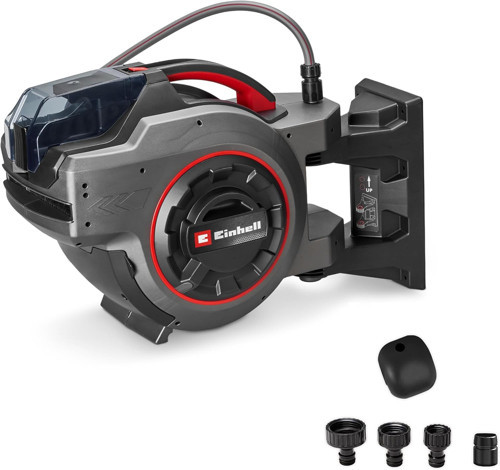 Akülü Hortum Makarası Ge-Hr 18/30-1 Wh Li-Solo (18 V, Otomatik Hortum Sarma, 180° Dönebilir,
