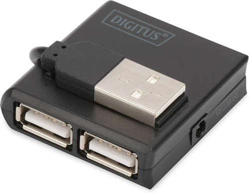 Da-70217 Usb 2.0 Yüksek Hızlı Hub 4-Girişli 4X Usb A/F, 1X Usb Bmini/M, Usb Kablosu