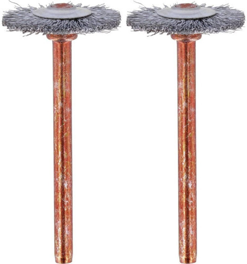 530 Paslanmaz Çelik Fırça, Paslanmaz Çelik Ve Gümüş Temizleme, 19 Mm, 2'Li