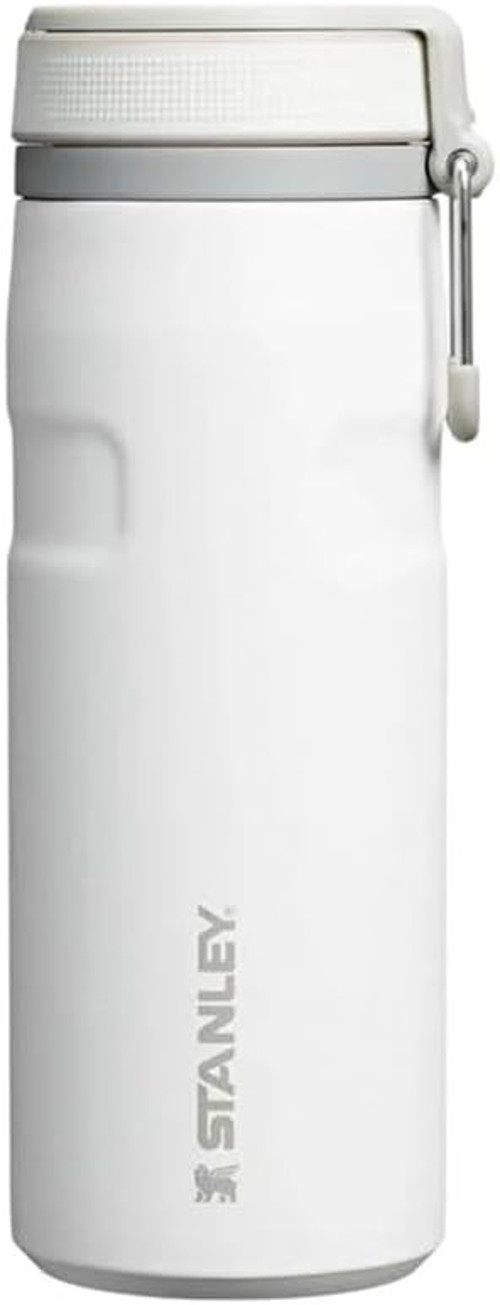 The Iceflow™ Twist & Flip Termos Su Şişesi 0.47 Litre - Beyaz (Frost) | Paslanmaz Çelik