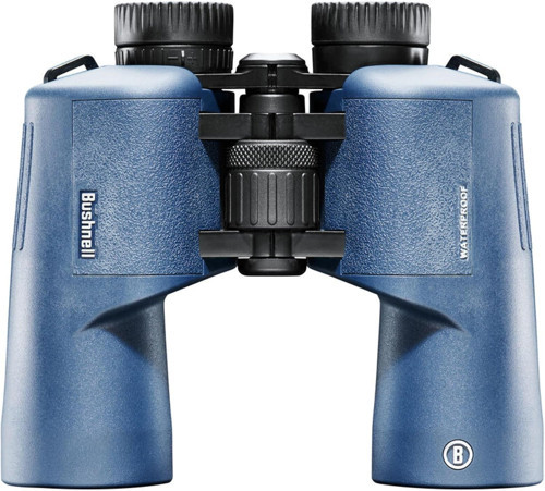 H2O 7X50 Waterproof Porro Binoculars 7X50Mm Dark Blue Porro Wp/Fp, Twist Up Eyecups, Box 6L