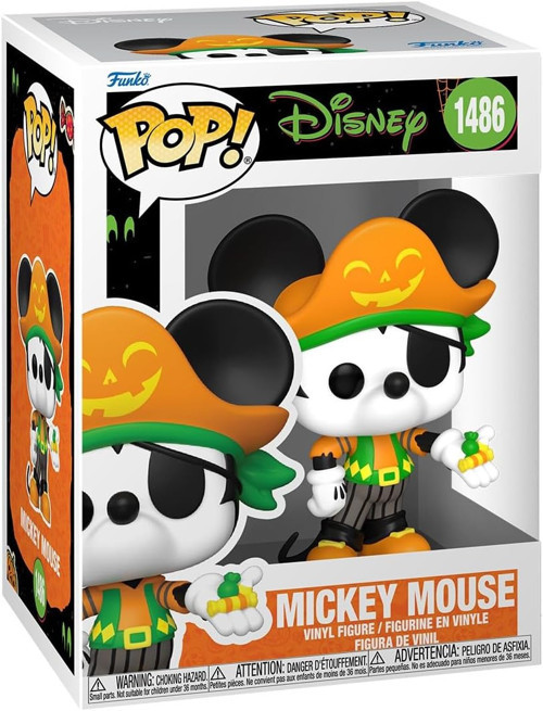 Pop! Disney: Cadılar Bayramı - Korsan Mickey Mouse - Disney Standart Karakterleri - Koleksiyon