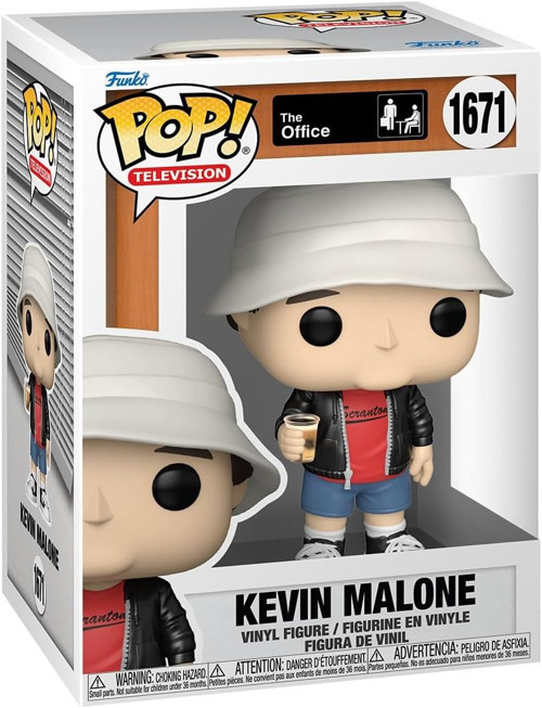 Televizyon: The Office S9 - Kevin Malone- Vinil Koleksiyon Figürü - Hediye Fikri - Resmi Ticar