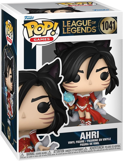 Pop Games: Lol - Ahri - League Of Legends - Koleksiyonluk Vinil Figür - Hediye Fikri - Resmi Ü