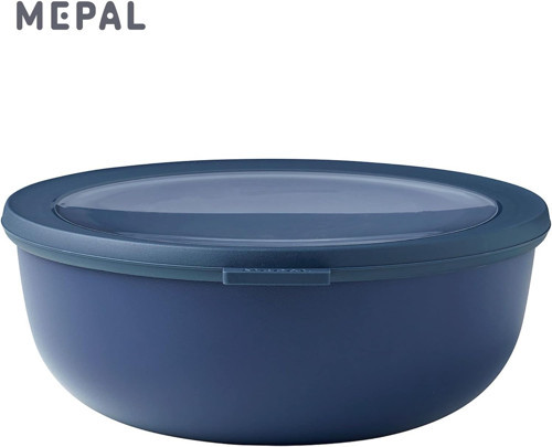 - Multi Bowl Cirqula Round - Kapaklı Saklama Kabı - Buzdolabı, Mikrodalga Fırın Ve Saklama Kab