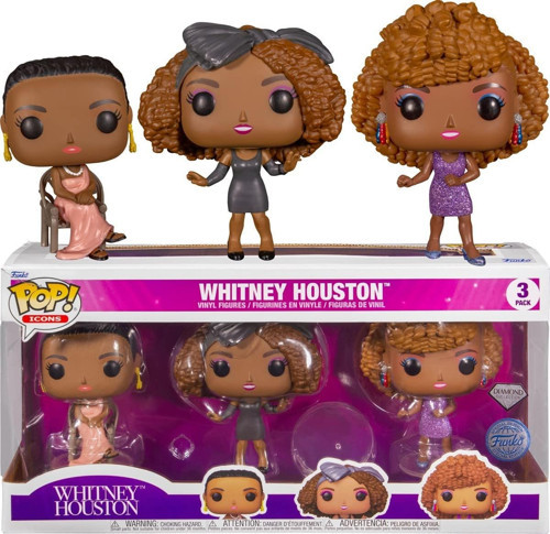 Pop! Whitney Houston (Diamond) 3'Lü Paket (Walmart'A Özel)