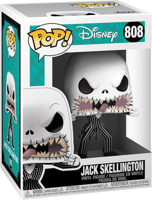Pop! Disney: The Nightmare Before Christmas-Jack Skellington - (Korkunç Yüz) - Vinil Koleksiyo