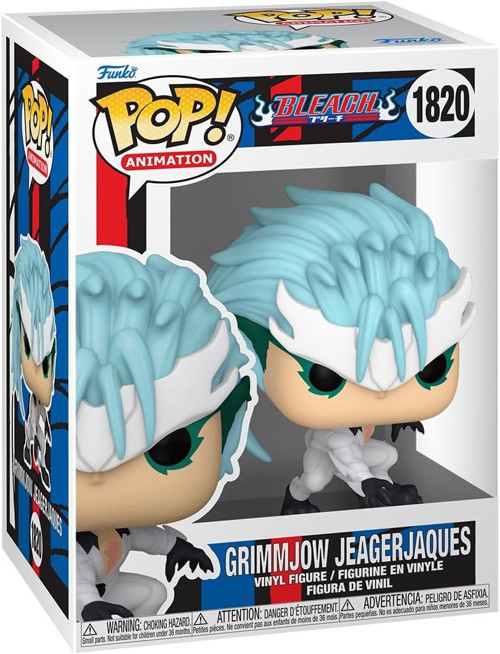 Pop Animasyonu: Bleach - Grimmjow Jeagerjaques - Nadir Kovalamaca Varyantı Için 1/6 Oran - Kar