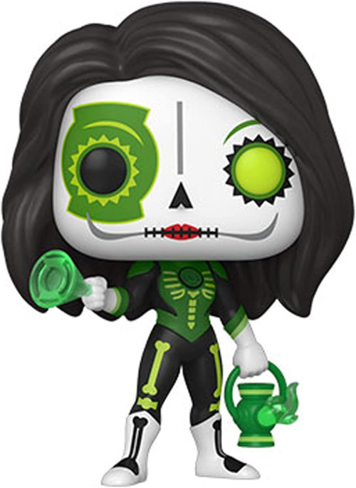 Pop! Heroes: Dia De Los Dc - Green Lantern - (Jessica Cruz) - Dc Comics - Vinil Koleksiyon Fig