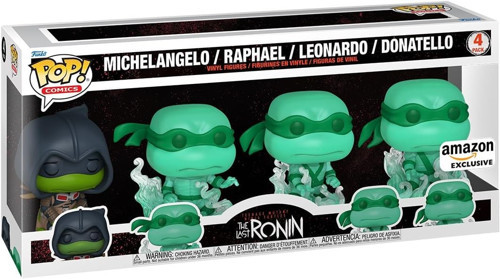 Pop Comics: Teenage Mutant Ninja Turtles - Brothers 4Pk - Tmnt Comics - Amazon Exclusive - Col