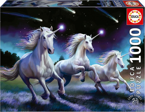 1000 Parça Kayan Yıldız Puzzle - 19919 - Shooting Stars Anne Stokes