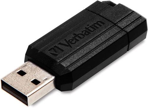 Usb 2.0 Drive 64Gb Store'N'Go Pinstripe Black P-Blist