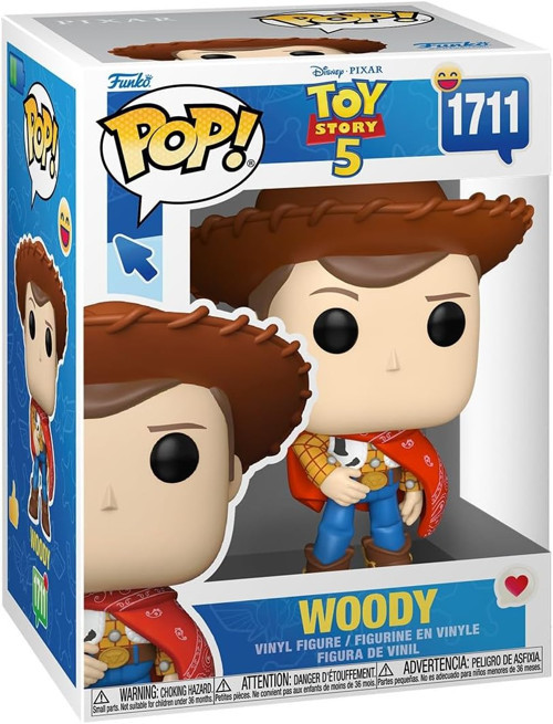 Pop! Disney: Toy Story 5 - Woody - Koleksiyon Vinil Figür - Hediye Fikri - Resmi Ürün - Çocukl