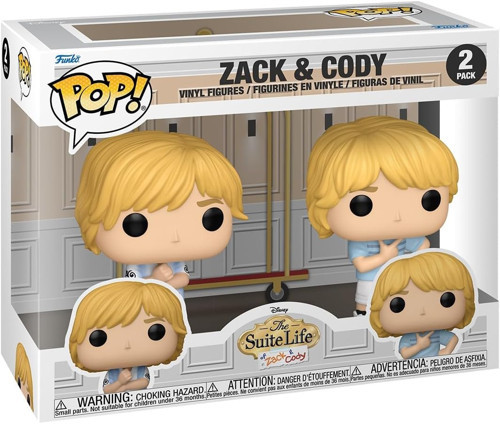 Pop! Disney: The Suite Life Of Zack & Cody Martin 2Pk - Zack & Cody Martin - Koleksiyon Vinil