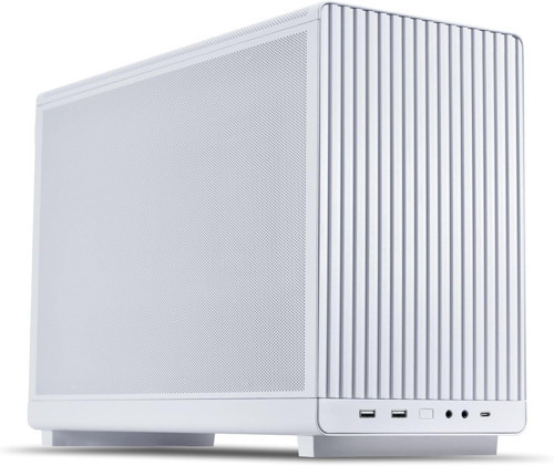 A3-Matx Minimalist Mesh Pc Kasası, 26.3L Mikro Form Faktörü, Çelik Hasır Paneller, 4 Yuvalı