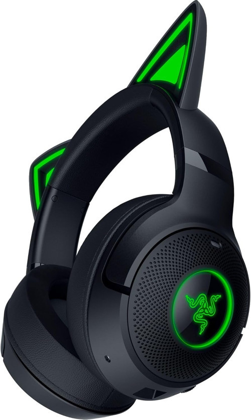 Kraken Kitty V2 Bt - Oyun Ve Akış Için Kitty Kulaklı Kablosuz Bluetooth Rgb Kulaklık (325 G, T