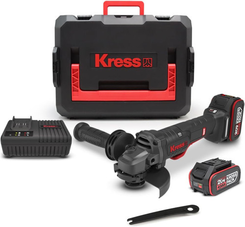 Kuh04 20Volt 4.0Ah. Li-Ion Çift Akülü 125Mm Kömürsüz Profesyonel Şarjlı Devir Ayarlı Alttan Te