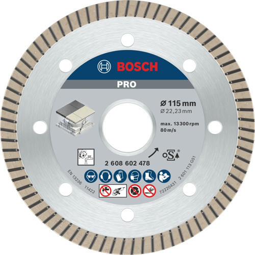 Professional Accessories Best Serisi Seramik Için, Extra Temiz Kesim Turbo Segman Elmas Kesme