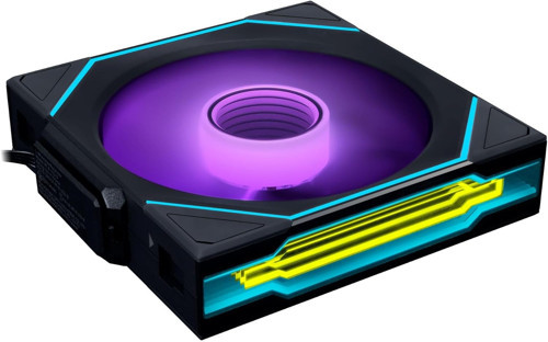Uni Fan Sl-Infinity Kablosuz Rgb Led 120Mm Kasa Fanı Siyah