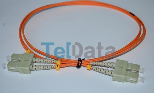 TLD-SCOM22 SC-UPC-SC-UPC MM DX OM2 2 METRE FIBER OPTIK PATCHCORD