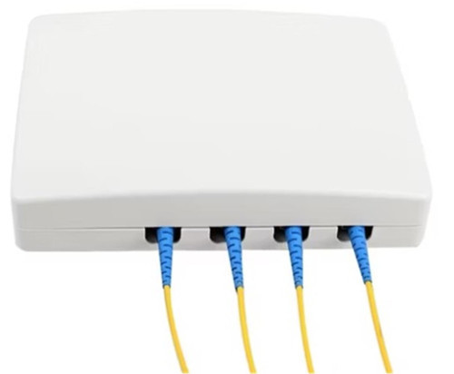 TLD-FTTH465 FTTH SONLANDIRMA KUTUSU SIMPLEX-4 PORT-INDOOR-WHITE