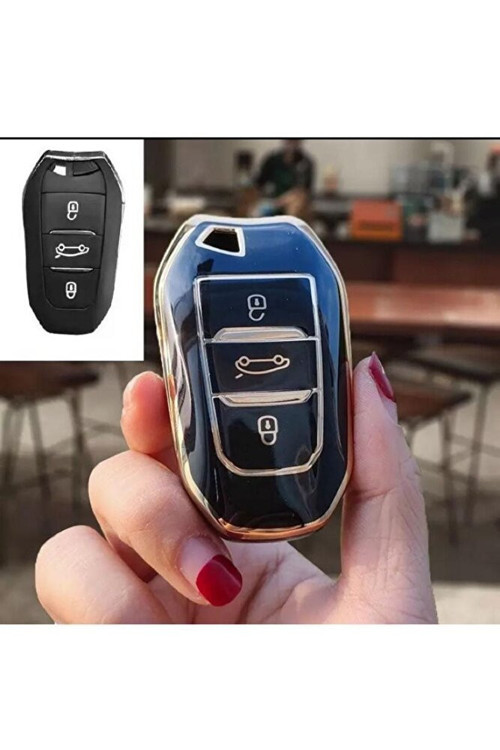 Peugeot 208 308 508 2008 3008 5008 Rifter Anahtar Koruma Kılıfı 2.resime Bakınız