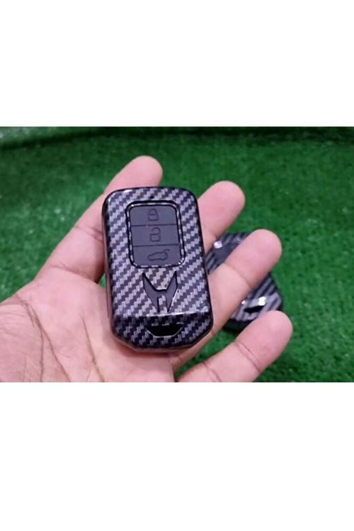 Honda Civic Fc5 Crv Hrv Anahtarsız Çaliştırma Karbon Anahtar Koruma Kılıfı 2.resime Bakınız