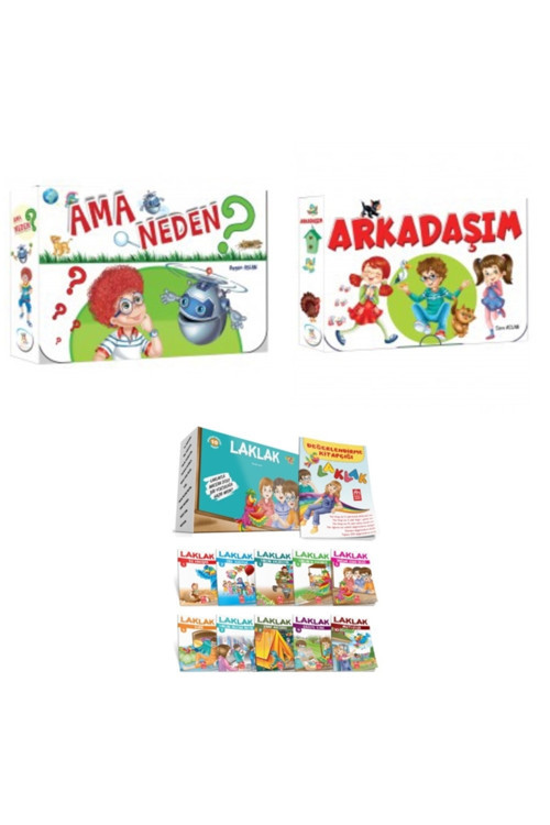 2.Sınıf 5 Renk Yayınevi Ama Neden ? + Arkadaşım Hikaye + Model Yayınları Laklak