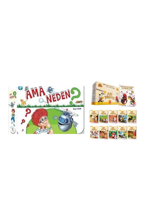 2. Ve 3.Sınıf Hikayeleri 5Renk Yayınları Ama Neden Ve Model Yayınları Arı Prens Hikayesi