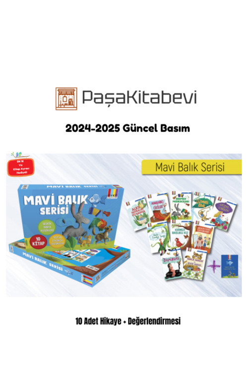 Öykü Yayınları Mavi Balık Serisi Set (10 Hikaye) 2024-2025 Güncel Basım