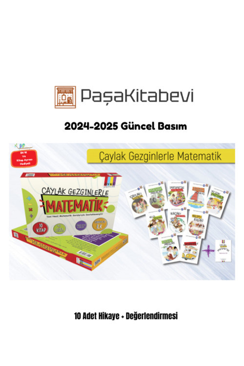 Öykü Yayınları Çaylak Gezginlerle Matematik Set (10 Hikaye) 2024-2025 Güncel Basım