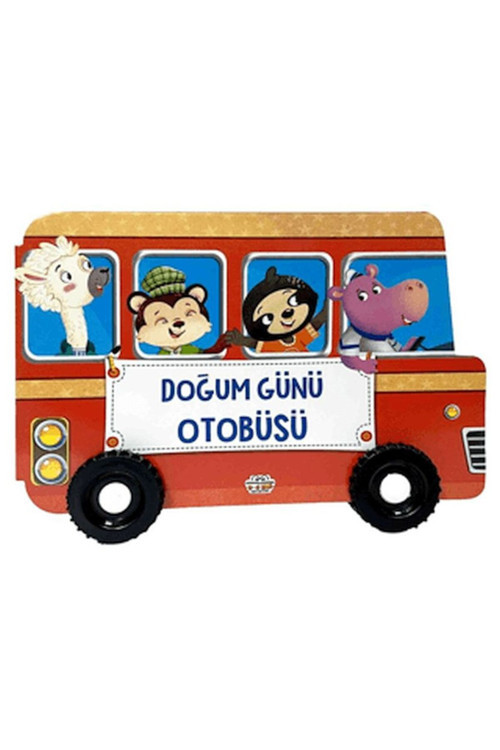 Doğum Günü Otobüsü Tekerlekli Kitaplar